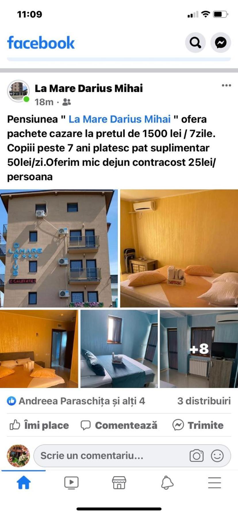 La Mare Darius Mihai Năvodari Εξωτερικό φωτογραφία